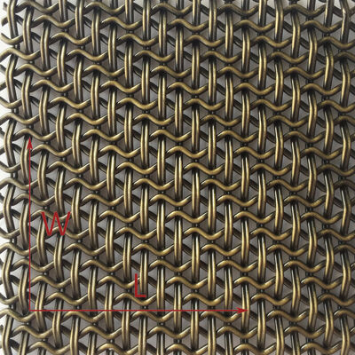 Stainless Steel Architectural Metal Mesh Customized Thickness Featuring Welded Mesh Type Providing and Stylish Building Solutions