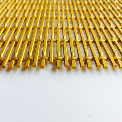 Customized Mesh Size Architectural Wire Mesh Providing Adjustable Thickness for Architectural and Industrial Applications