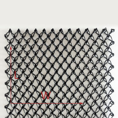 Stainless Steel Architectural Metal Mesh Customized Mesh Size Anodizing Surface Treatment for Durable Building Facades and Interior Applications