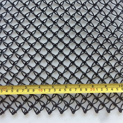 Stainless Steel Architectural Metal Mesh Customized Mesh Size Anodizing Surface Treatment for Durable Building Facades and Interior Applications