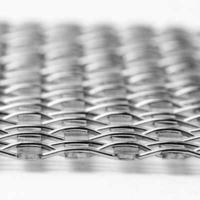 Shuolong Hot Selling Durable Woven Meta Wire Mesh for Cabinet and Stair Railings