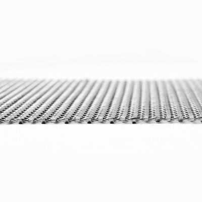 Architectural Woven Metal Mesh Flat Wire Weave for Partition Wall Ceiling Decoration