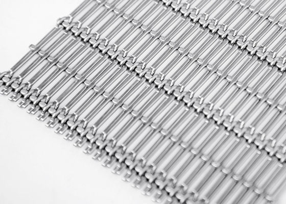 Stainless Steel Natural Colour Decorative Cabinetry And Stains For Architectural Woven Wire Mesh