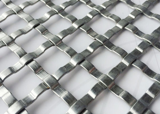 310 Stainless Steel Decorative Metal Grid Panels Antirust Cotton Ginning