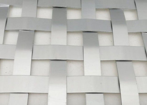 Flatwire 430 Architectural Woven Wire Mesh Anodized