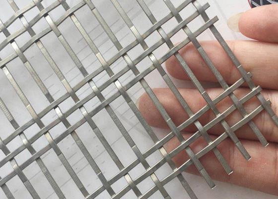 Upgrade Your Project with Reverse Dutch Weave Architectural Woven Wire Mesh and ISO9001-2015 Certification