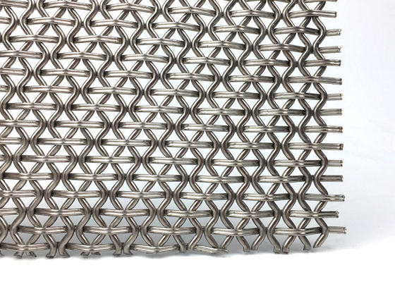 15m Metal Woven Wire Mesh Durable 304 Stainless Steel Mesh Screen