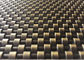 Antique Brass Architectural Metal Mesh Screen Decoration Facade Smooth Surface