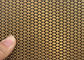 Anti Bronze Wall Coverings Rigid Wire Mesh Panels Anti Erosion 3.2mm Thick