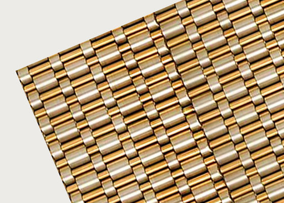 Customized Width And Length Architectural Metal Mesh Corrosion Resistance For Long Lasting Performance