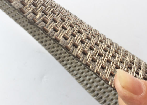 5mm Crimped Flat Stainless Steel Architectural Mesh Anti Acid