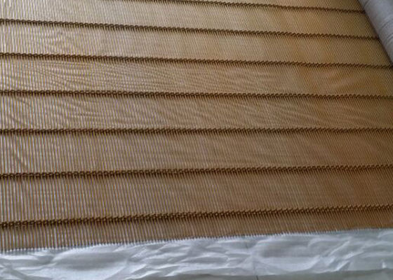 Paint Copper SS316L Cable Rod Woven Mesh Antifire Building Cladding