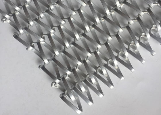 9mm 4m Aluminum Spiral Wire Mesh Antioxidation