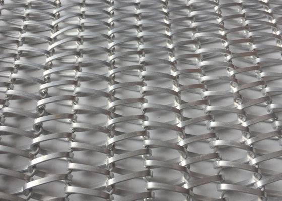 9mm 4m Aluminum Spiral Wire Mesh Antioxidation
