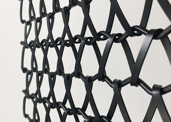 0.5mm-2.0mm Wire Diameter Spiral Wire Mesh With SGS Certificate / Width 0.5m-2.0m