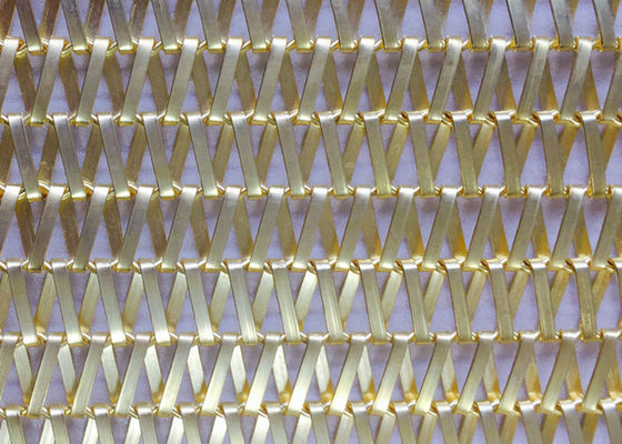 Annealing Copper Spiral Wire Mesh Belt 10mm