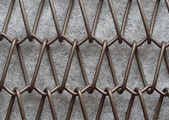 6ft Antiwear Spiral Wire Mesh Conveyor Belt Fracture Resistance