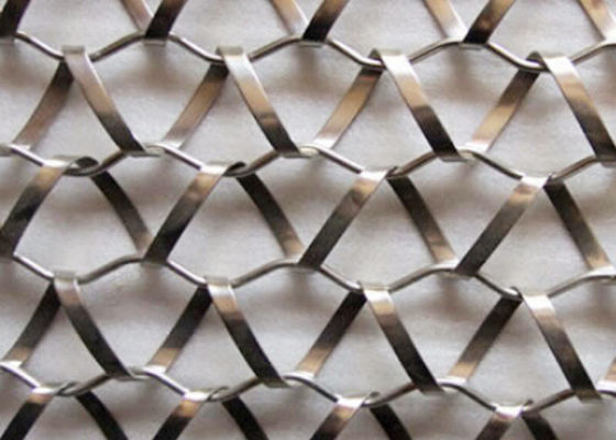 Flexible Conveyor SS Spiral Wire Mesh Belt Fracture Resistance OEM ODM