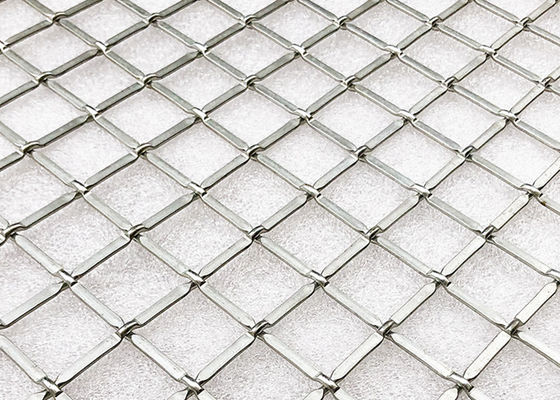 4.2mm SS316 Lock Crimp Wire Mesh Antiacid