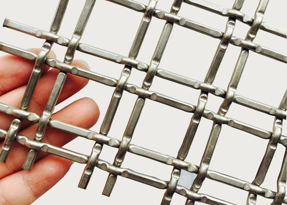 4''×4'' 13ft Crimped Brass Double Wire Mesh Decorative Fence ISO9000