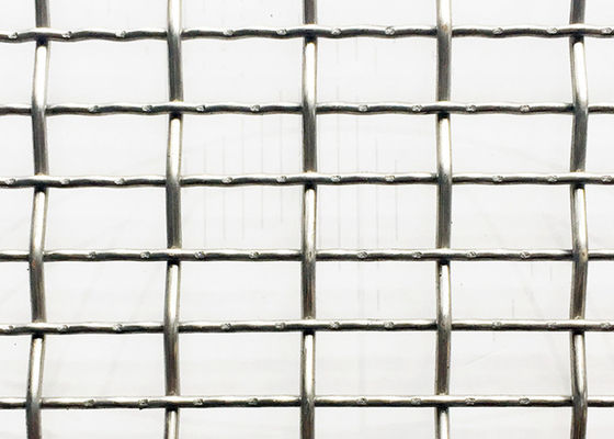 Crimp Interior Woven Metal Mesh Building Facade Stainless Steel