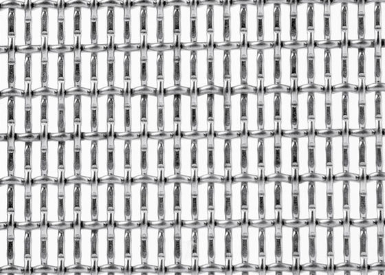Building Material Decor Crimp Industrial Metal Mesh Cladding 20m Length