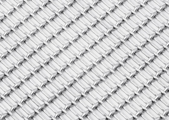 Building Material Decor Crimp Industrial Metal Mesh Cladding 20m Length