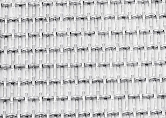Building Material Decor Crimp Industrial Metal Mesh Cladding 20m Length