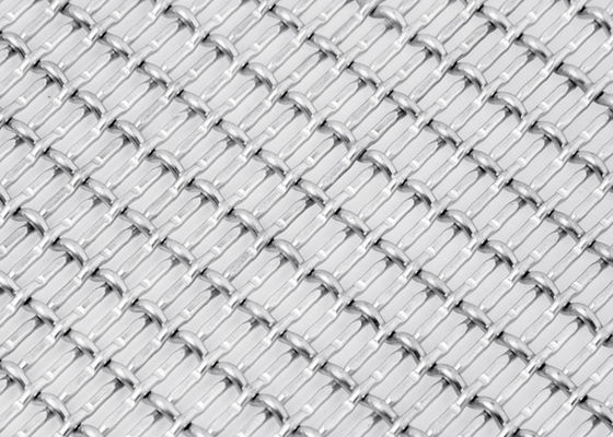 Building Material Decor Crimp Industrial Metal Mesh Cladding 20m Length