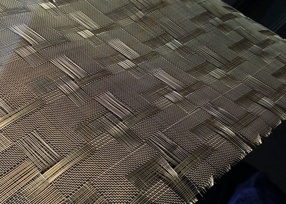 120m Twill Woven Glass Laminated Wire Mesh Architectural Facade Cladding