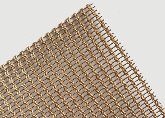 SHUOLONG Woven Copper Glass Laminated Wire Mesh Lightweight Heat Resistance