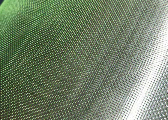 Luxury Decorative Acrylic Glass Laminated Wire Mesh Fabric 0.6mm Thickness