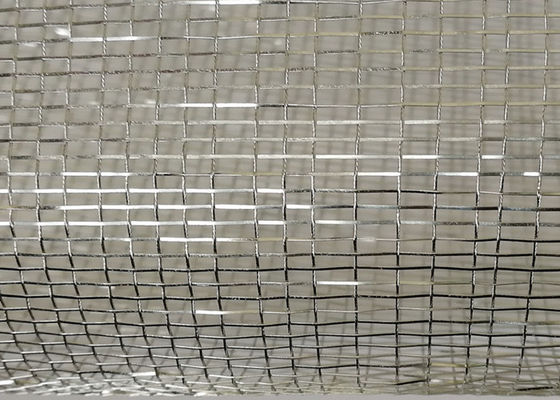Copper Woven Glass Laminated Wire Mesh Oil Free 2.5m SGS