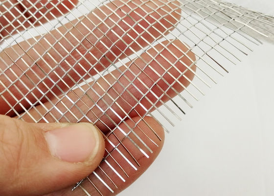 Copper Woven Glass Laminated Wire Mesh Oil Free 2.5m SGS