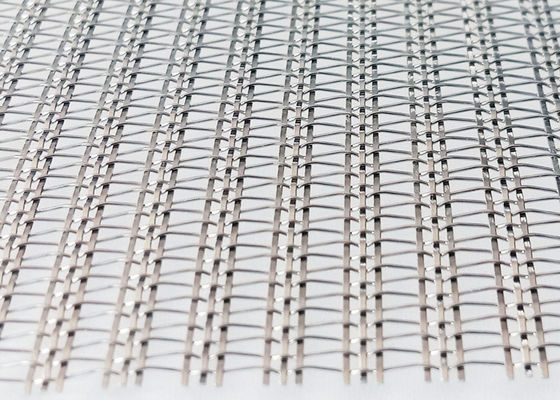 120m SS304 Glass Laminated Wire Mesh Partitions