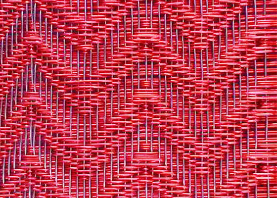 Antique Brass Glass Laminated Wire Mesh Luxury Woven Copper Cloth 1.3m Width