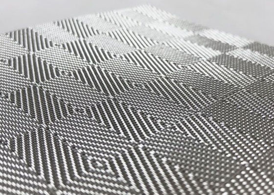 8ft Shopping Malls Wire Mesh Glass Laminated Free Oil 0.6mm Thick
