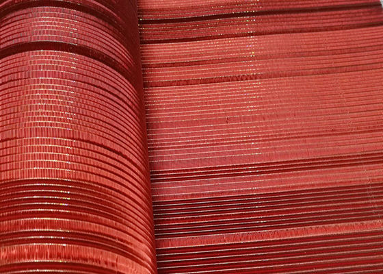 0.5mm 80m Interior Wire Mesh Woven Copper Mesh Fabric Heat Resistance