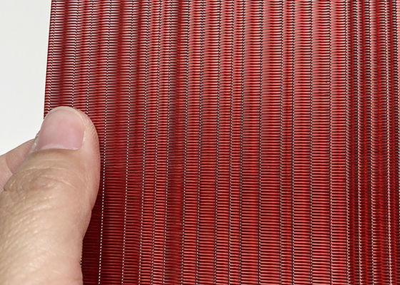 0.5mm 80m Interior Wire Mesh Woven Copper Mesh Fabric Heat Resistance