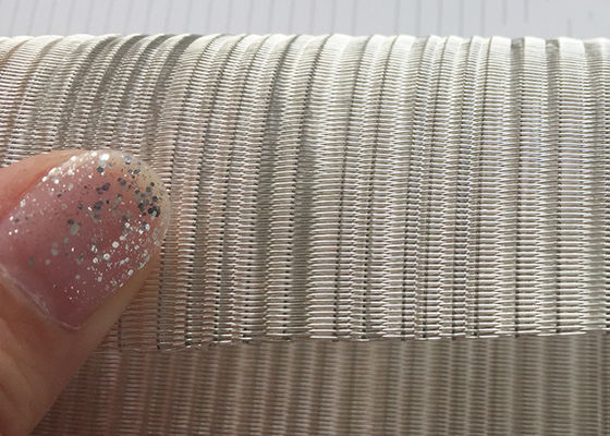 1m Free Oil Glass With Metal Mesh Interlayer 304 Ss Woven Wire Mesh