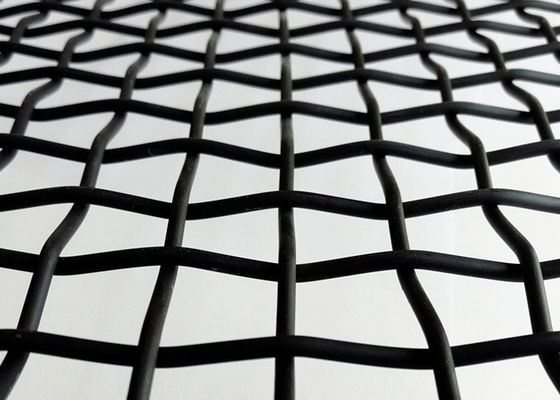 10mm 1×3m Double Crimp Aluminum Wire Mesh Facade Cladding