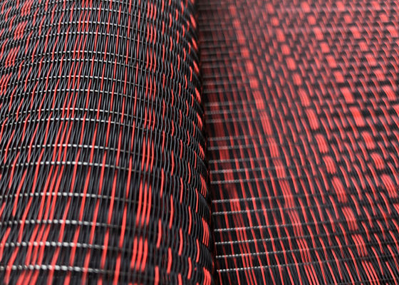 High Strength 1x2m 3x4m Interior Wire Mesh Screen ODM Fire Resistance