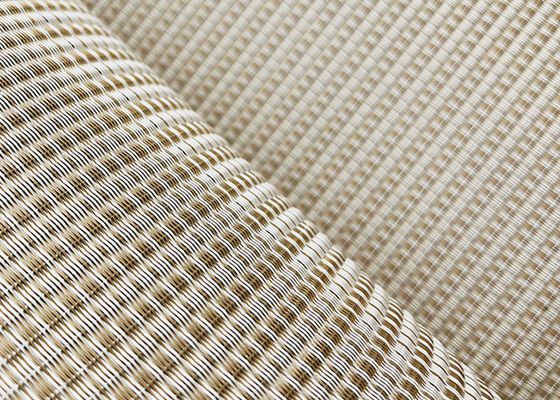 OEM 100m Gold Copper Wire Mesh Screen UV REsistant