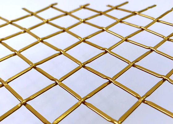 1.5m PVD Interior Decorative Wire Grilles For Cabinet Doors