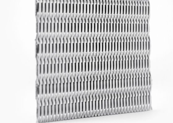 Anticorrosion SS304 Architectural Mesh Screen Rigid Metal Mesh Facade