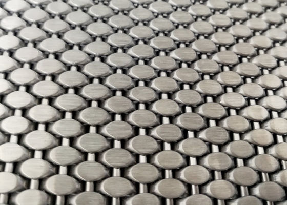 316L Stainless Steel Metal Mesh Cladding High Tensile Strength 4.5m 5.5m Length