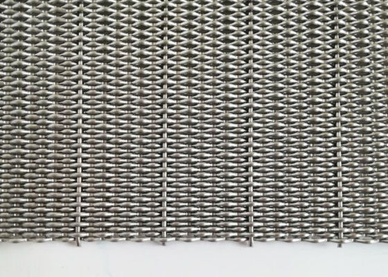 8m Rigid Woven Wire Mesh Screen antifire