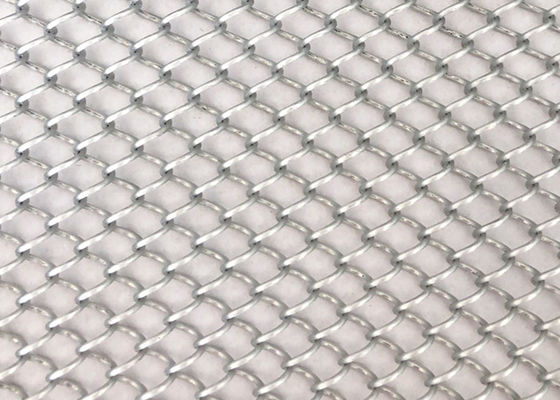 Partition 304 Stainless Steel Fireplace Mesh Curtain Aluminum Oxidation