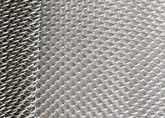 Partition 304 Stainless Steel Fireplace Mesh Curtain Aluminum Oxidation