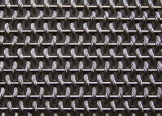 20ft Architectural Decorative Flexible Metal Netting Interior Wall Cladding